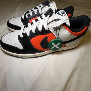 Nike Men's Black, White, and Orange Athletic Shoes